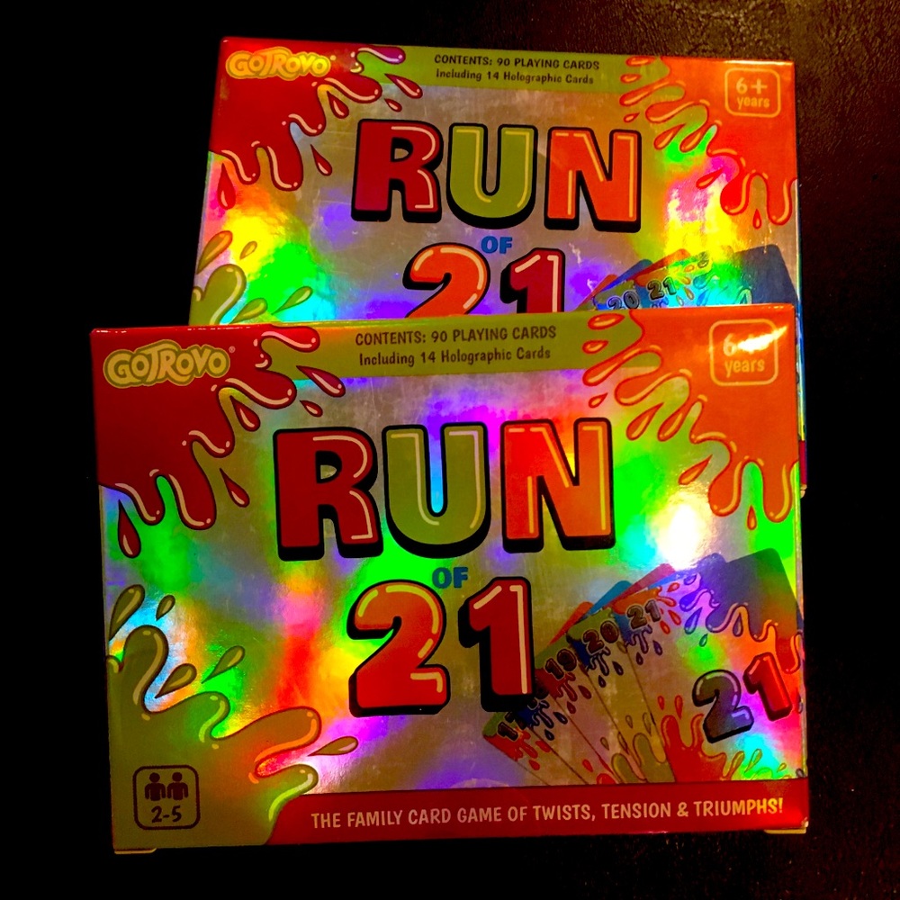NWT, Run of 21 card game